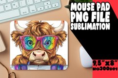 Farm Animal Mouse Pad Peekaboo Cow Design Product Image 1