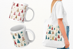 Christmas Trees Patterns Png Product Image 4