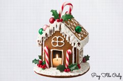 Gingerbread Cookie Christmas Sublimation Clipart PNG Product Image 1