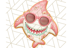 Summer Cookie Character PNG, Cute Beach Clipart Tropical Png Product Image 4