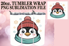 RADIANT ADVENTURES 20oz TUMBLER WRAP, Cute Christmas Product Image 1