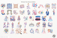 Parisian Wedding Moments Clipart Product Image 4