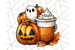 Monster Café Halloween PNG Clipart, Coffee Holiday Clip Art Product Image 4