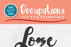 School counselor SVG - a Love my job SVG file for crafters Product Image 2