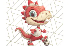 Dinosaur Costume Clipart, Cute Dinos in Halloween Outfits Product Image 4