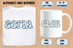 Fairytale Princess Alphabet Letters &amp; Numbers Clipart PNG Product Image 6