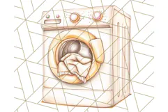 Cozy Laundry Day Clipart PNG Pastel Home Decor, Home Png Product Image 4