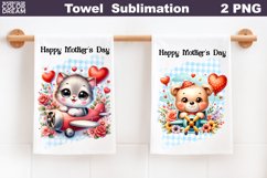 Mother&#039;s Day Towel | Happy Mothers Day Towel Product Image 1