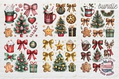Christmas Coquette Bow Bundle Sublimation 51 PNG T-shirt Product Image 3