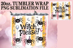 Bright journeys 20oz tumbler wrap, Halloween Product Image 1