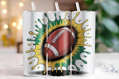 Soccer Tumbler Wrap | Sublimation | Tumblers Product Image 1