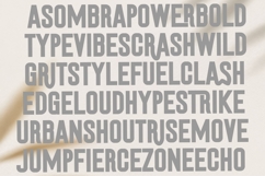Asombra Font | Sans Font | Tall Font | Cricut Fonts Product Image 5