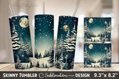 Christmas Tumbler Sublimation Design Product Image 1