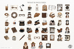 August Coffee Journaling Clipart Product Image 4