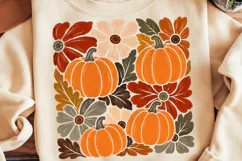 Thanksgiving Pumpkin PNG, Funny Thanksgiving PNG Product Image 2