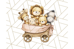 Cowgirl Baby Clipart PNG, Cute Toddler Western Outfit Art Product Image 4