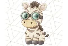 Jungle Safari Animals PNG Cute Pastel Wild Animal Clipart Product Image 4