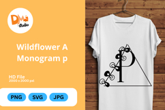 Wildflower Monogram Symbol Product Image 1