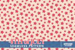 American 4th of July Patriotic Stars Seamless Pattern Bundle Product Image 8