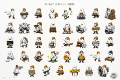 Funny Ghosts Clipart Product Image 4
