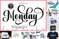 Monday - Family Font Duo In 50 Type Product Image 1
