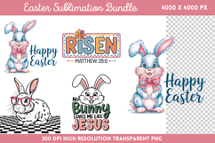 Easter Sublimation Bundle PNG Product Image 3