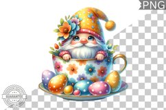Easter Gnome Sublimation - Clipart PNG Design Product Image 1
