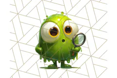 Slime Monster Clipart, Colorful Goo Graphics Png Product Image 4