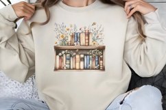Boho Bookshelf Clipart PNG Product Image 1