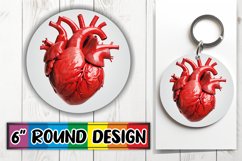 Heart Ornaments Sublimation Magic Product Image 1