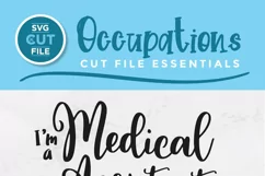Medical Assistant svg, I'm an MA whats your superpower Product Image 2