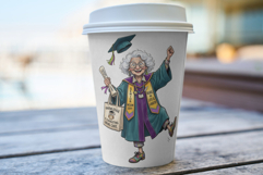 Whimsical Graduation Grandma Clipart Product Image 5