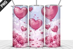 Happy Valentine&#039;s Day Tumbler Design |Valentine Tumbler Wrap Product Image 1