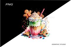 Milkshake Clipart, Food Clipart Product Image 1
