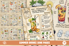 Summer Drinks Junk Pages Product Image 1