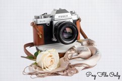 Antique Winter Photography Clipart PNG Product Image 1