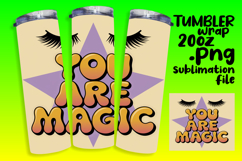 Customizable Sublimation Tumbler 20oz , Woman Eyes Product Image 1