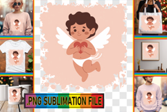 LUMINOUS TOTE BAG Art Ideas, Cupid Product Image 1