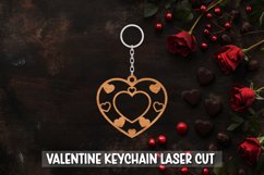 Valentine Keychain Laser Cut I Keychain Laser Cut Product Image 1