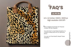 Seamless Leopard Pattern V2 Digital Papers, Leopard Pattern Product Image 2