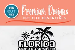 Florida Family Vacation 2027 svg - Great for a Florida trip Product Image 2