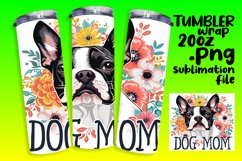 Pup Parenthood Tumbler Wrap Sublimation - Watercolor Theme Product Image 1