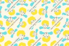 Funky Valentine seamless patterns bundle Product Image 14