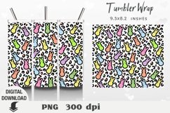Easter Tumbler Wrap, easter bunny , tumbler design Product Image 1
