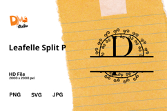 Leafelle Split Monogram Product Image 1