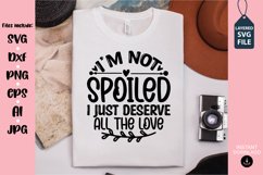 Baby Svg Design, Newborn SVG Design, Baby Quote Design Product Image 1