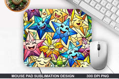Mouse Pad Sublimation, Christmas Mouse Pad PNG Design Product Image 1