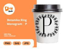 Botanika Ring Monogram Product Image 1