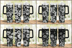 40oz Tumbler laser svg engraved wrap Product Image 18