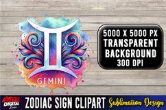 Zodiac Sign Clipart PNG| zodiac clipart #16 Product Image 1